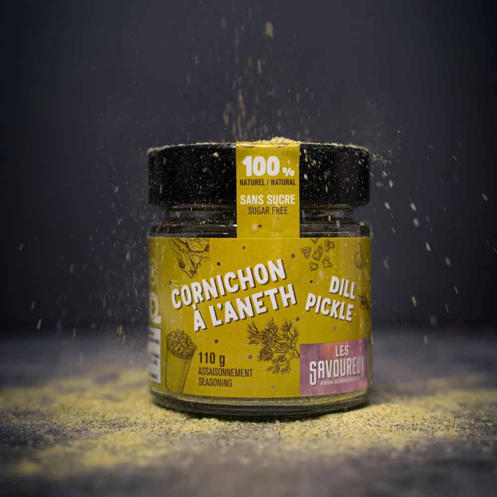 Les Savoureux Assaisonnements – Assaisonnement Biologique Cornichon à l’aneth