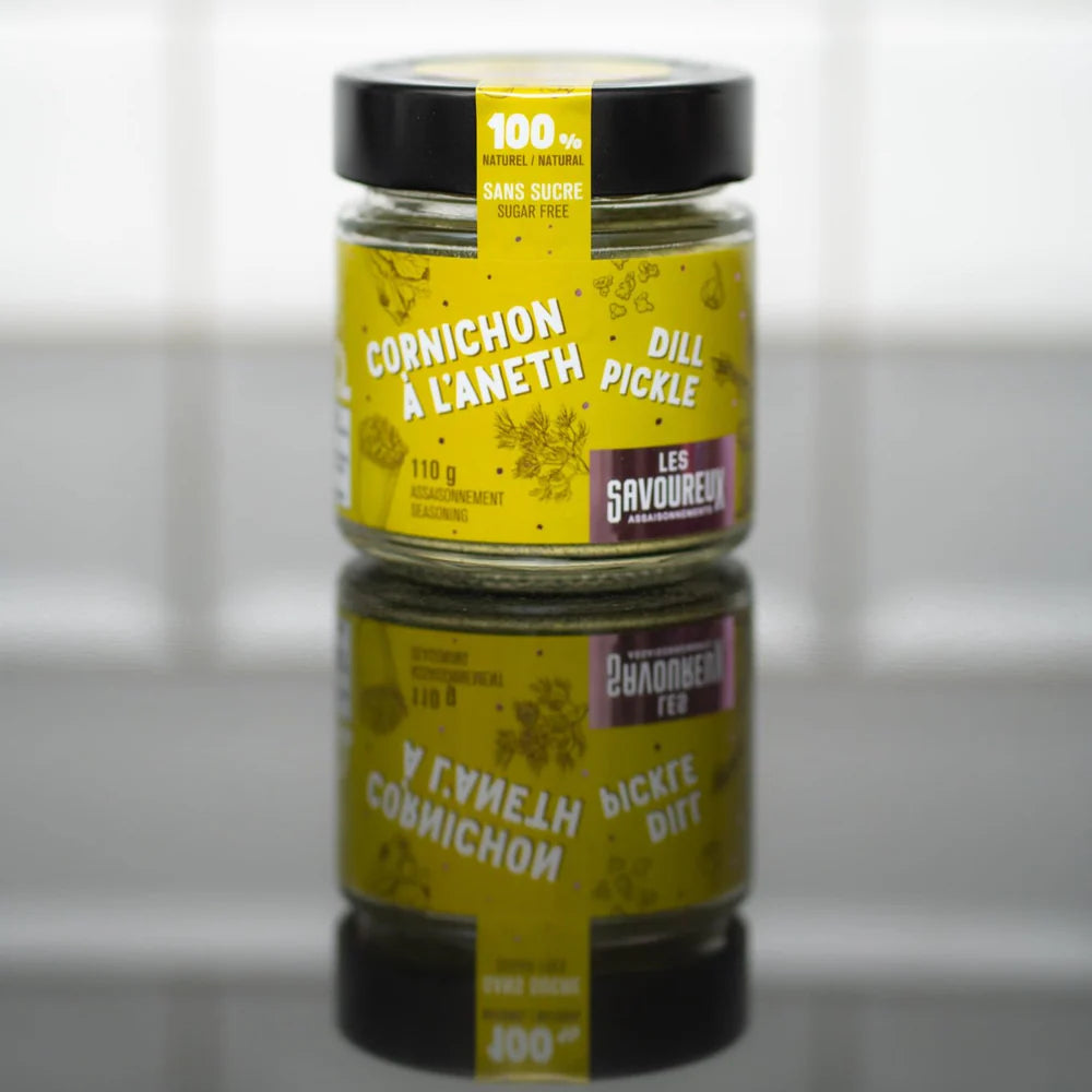 Les Savoureux Assaisonnements – Assaisonnement Biologique Cornichon à l’aneth