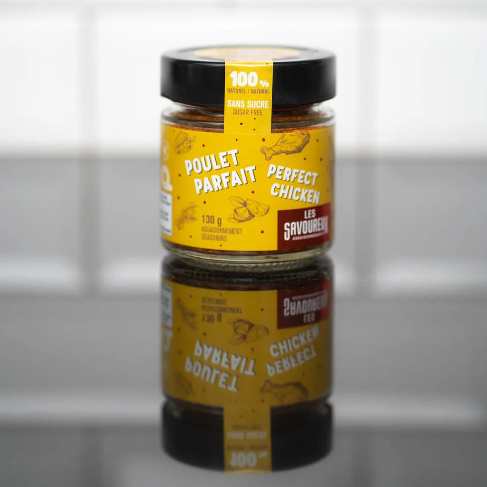 Les Savoureux Assaisonnements – Assaisonnement Biologique Poulet Parfait