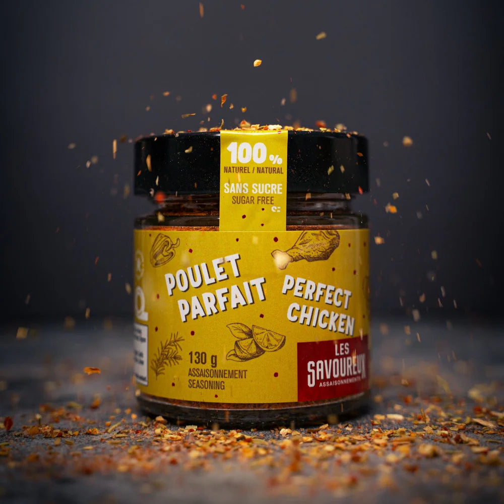 Les Savoureux Assaisonnements – Assaisonnement Biologique Poulet Parfait