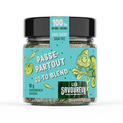 Les Savoureux Assaisonnements – Assaisonnement Biologique Passe-Partout