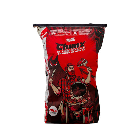 Jealous Devil - Charbon de bois en gros morceaux 20 lb
