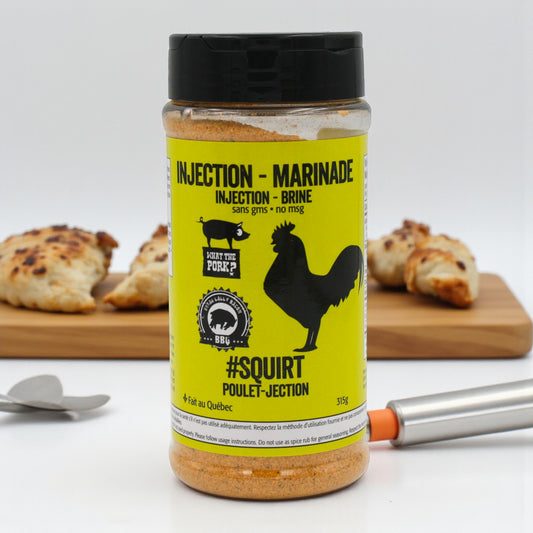 What the Pork?/ Sugar Daddy Bacon BBQ - Injection #SQUIRT Poulet