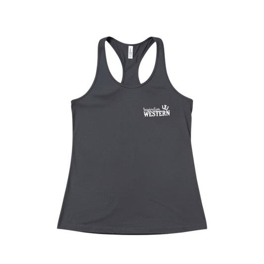 Inspiration Western - Camisole Inspiration Western - Coupe sportive - Charcoal