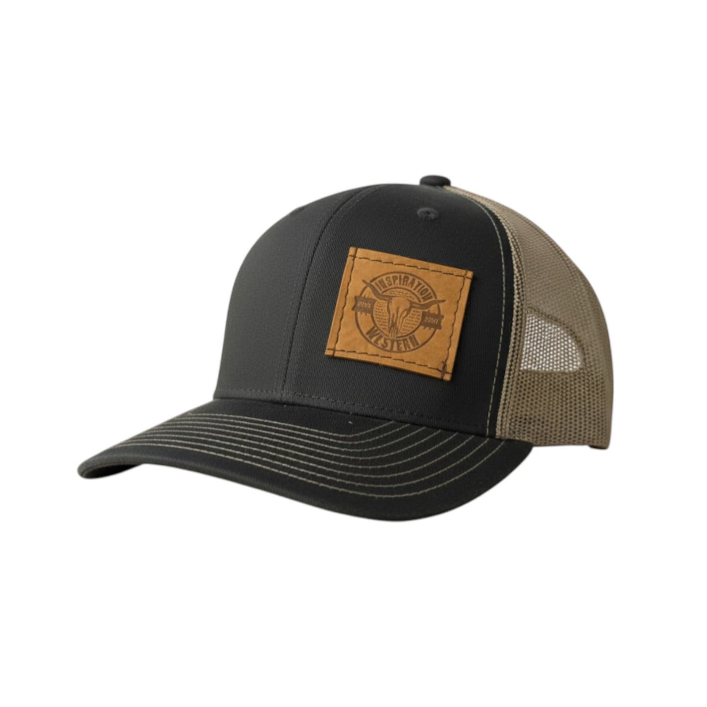 Inspiration Western - Casquette Inspiration Western marine avec filet gris à l'arrière