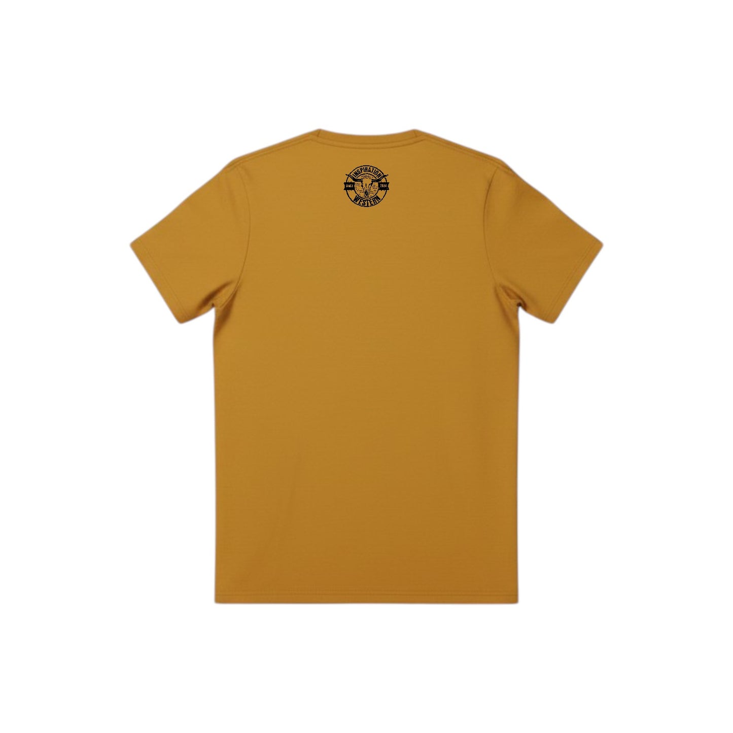Inspiration Western - T-shirt adulte unisexe Inspiration Western - Édition Wild West Rodeo antique gold