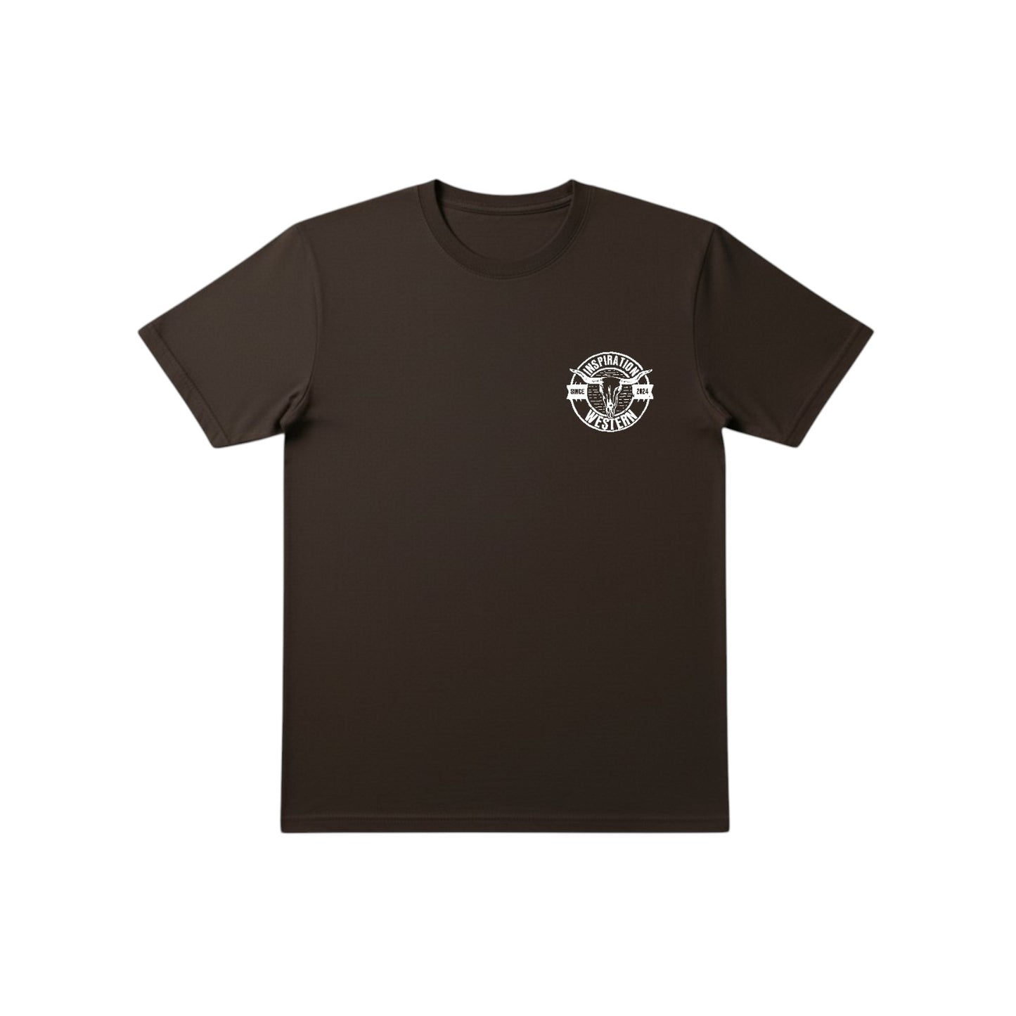 Inspiration Western - T-shirt adulte unisexe Inspiration western Brun Chocolat