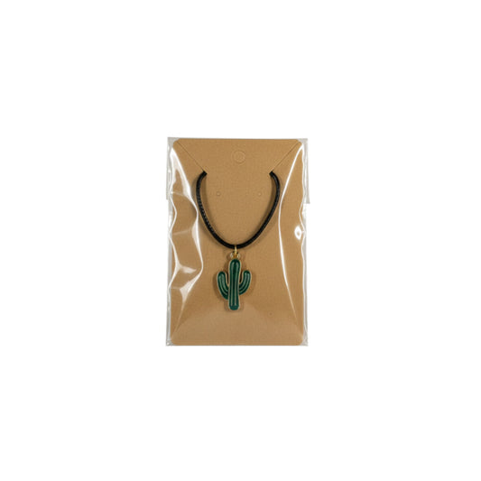 Inspiration Western - Collier pendentif cactus