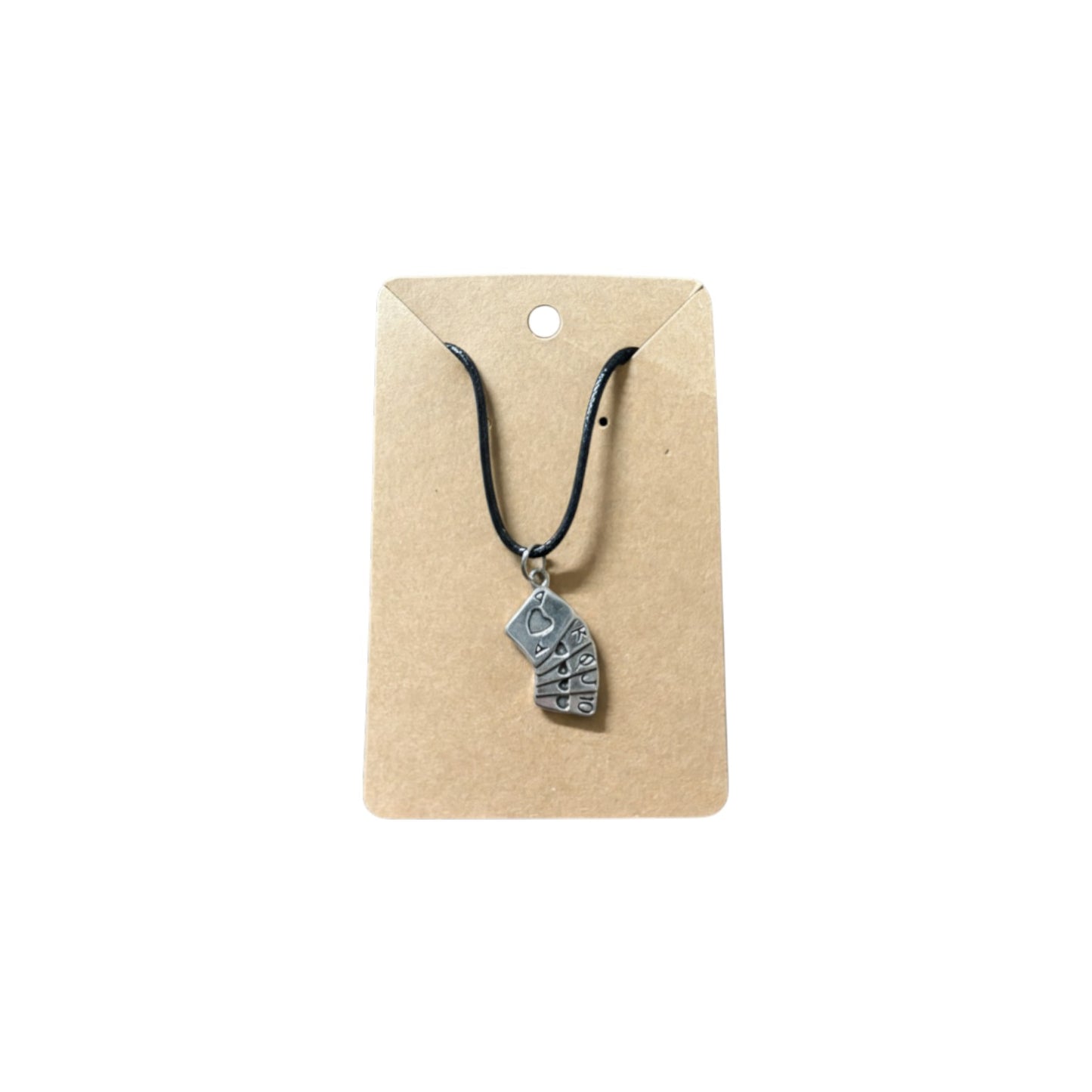 Inspiration Western - Collier pendentif Jeu de cartes