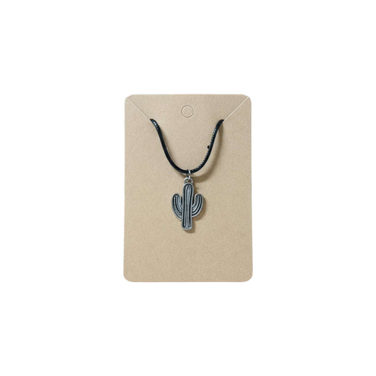 Inspiration Western - Collier pendentif Cactus 5