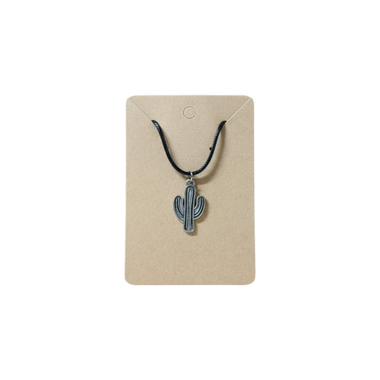 Inspiration Western - Collier pendentif Cactus 5