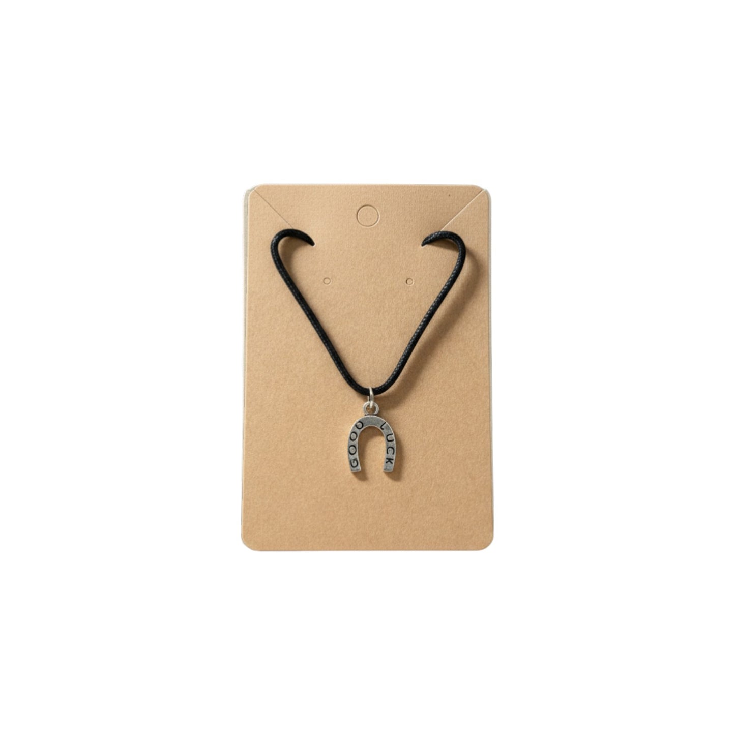 Inspiration Western - Collier pendentif Fer à cheval Good Luck