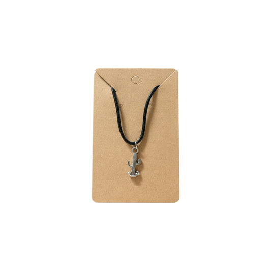 Inspiration Western - Collier pendentif Cactus 3