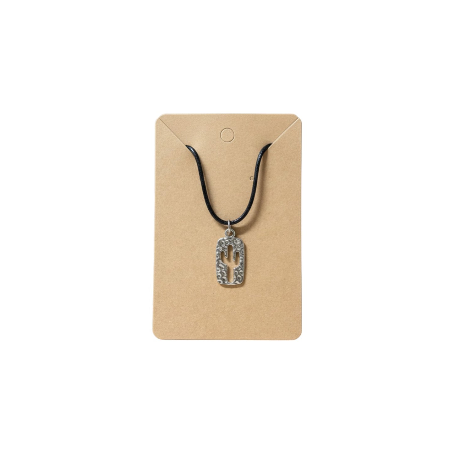 Inspiration Western - Collier pendentif Cactus 2