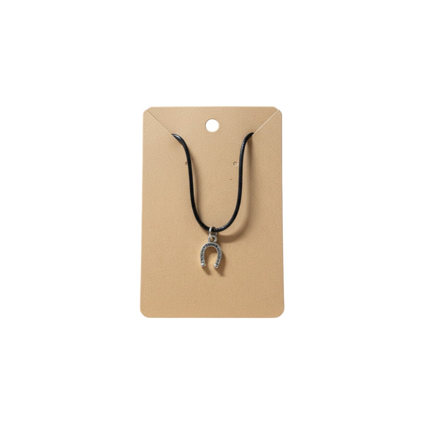 Inspiration Western - Collier pendentif Fer à cheval argent