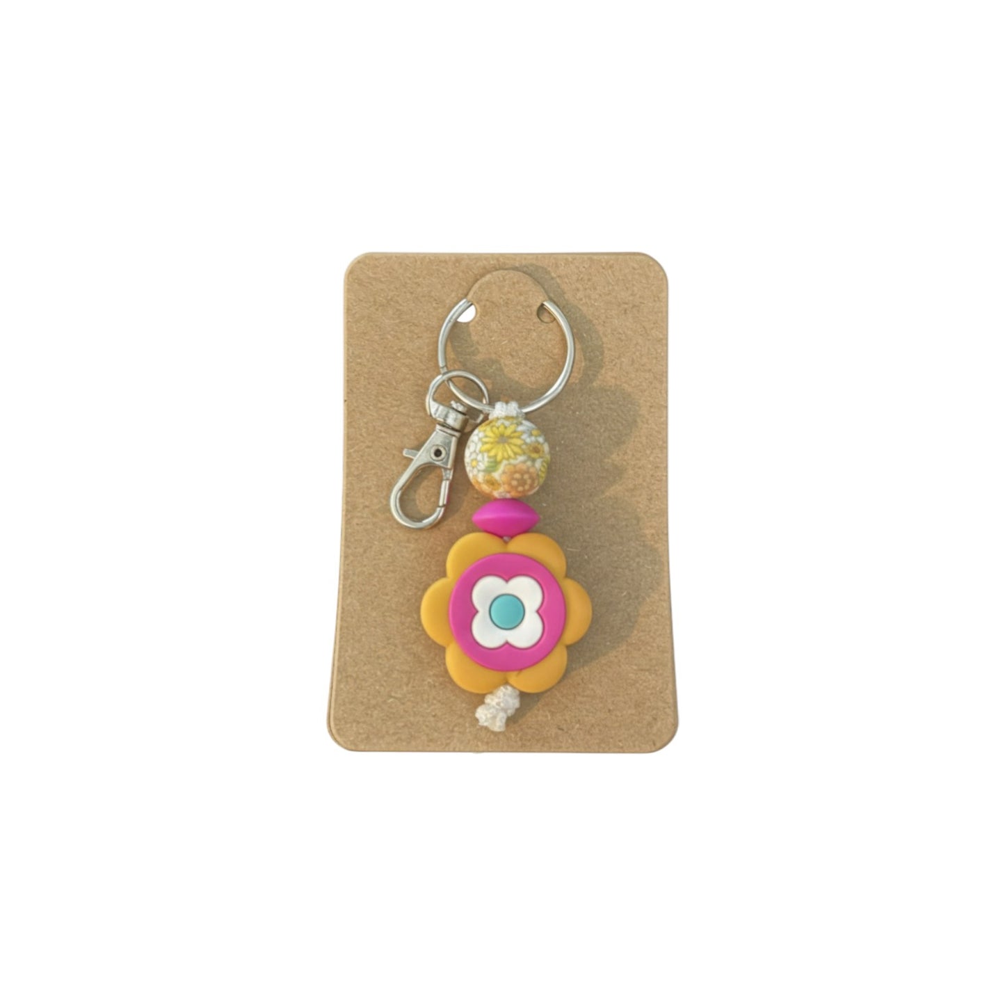 Inspiration Western - Porte-clés petit/aide-zip - Fleur 1