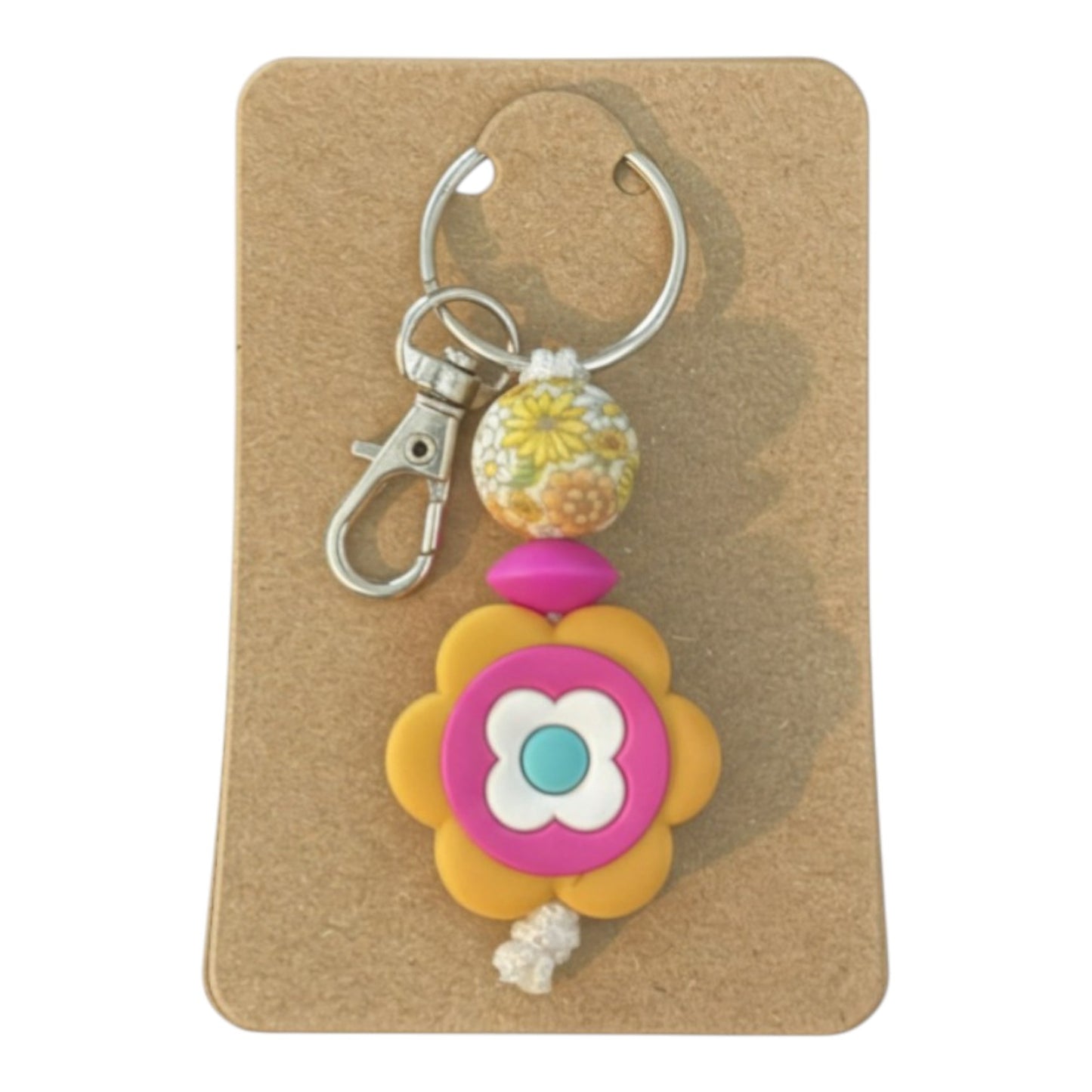 Inspiration Western - Porte-clés petit/aide-zip - Fleur 1