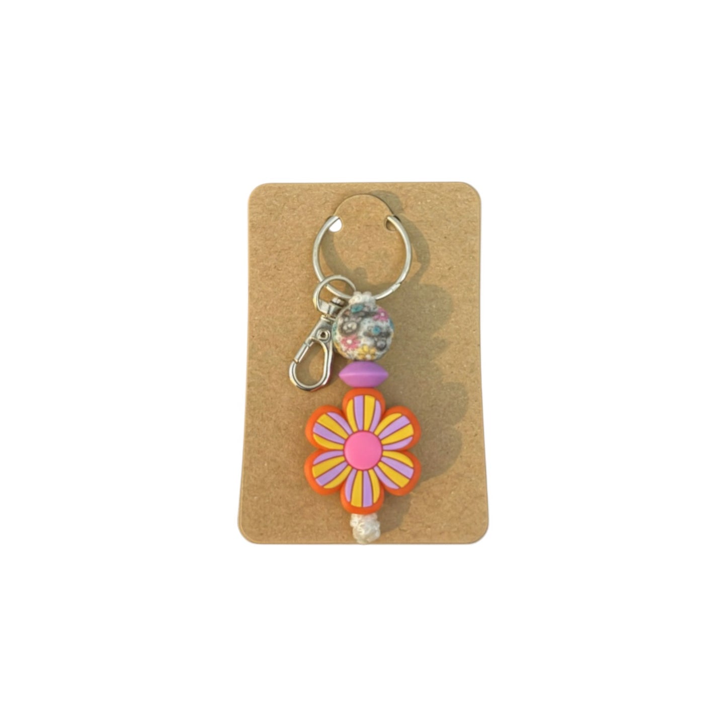 Inspiration Western - Porte-clés petit/aide-zip - Fleur 4
