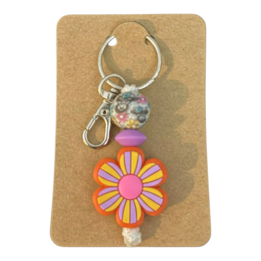 Inspiration Western - Porte-clés petit/aide-zip - Fleur 4