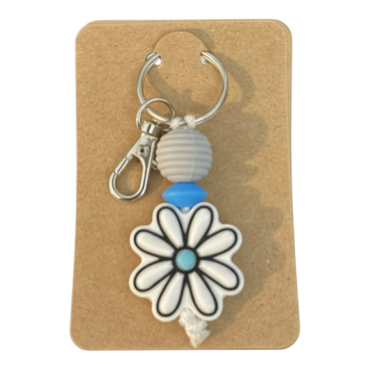 Inspiration Western - Porte-clés petit/aide-zip - Fleur 5