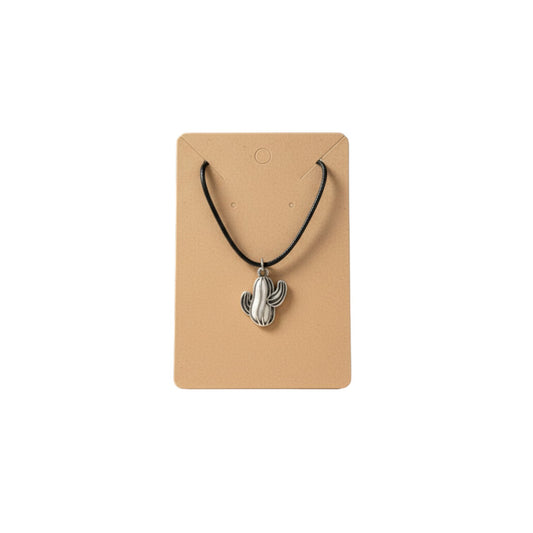 Inspiration Western - Collier pendentif Cactus 4