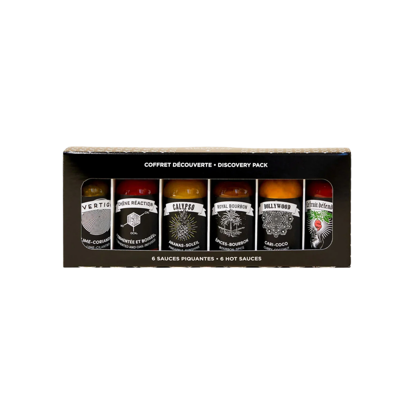 La Pimenterie - Coffret découverte 6 sauces piquantes