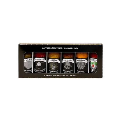 La Pimenterie - Coffret découverte 6 sauces piquantes