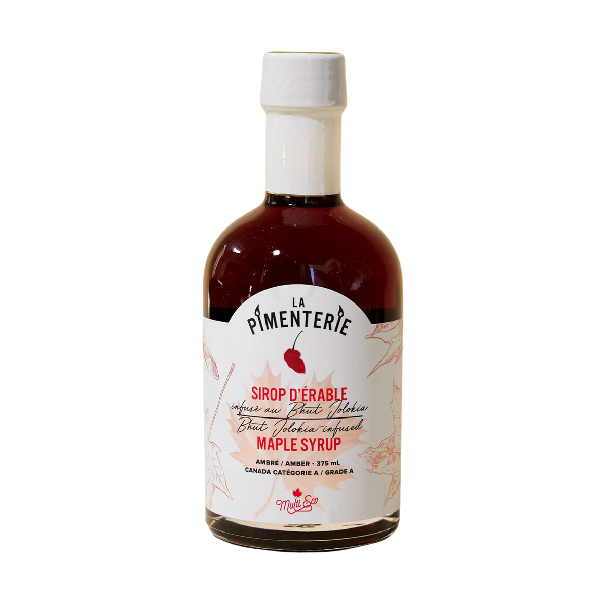 La Pimenterie - Sirop d'érable Infusé aux piments bhut jolokia