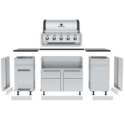 Broil King - Barbecue au propane encastré Regal S 420 Built-in