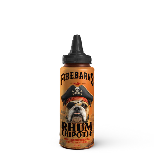 Firebarns - Sauce piquante Rhum Chipotle