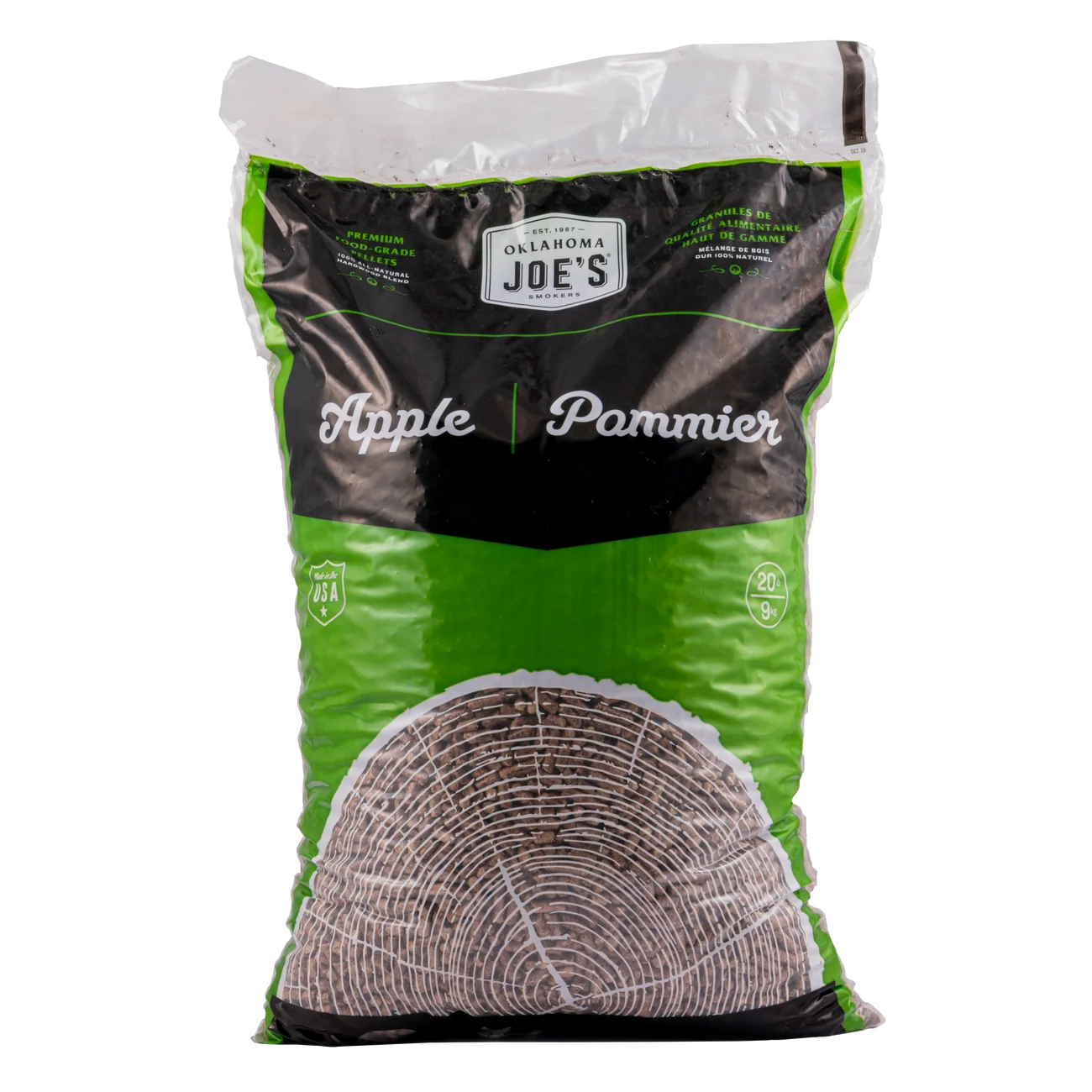 Oklahoma Joe's- Sac de granules Pommier 20 lbs