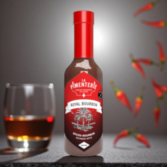 La Pimenterie - Sauce piquante Royal Bourbon extra-forte