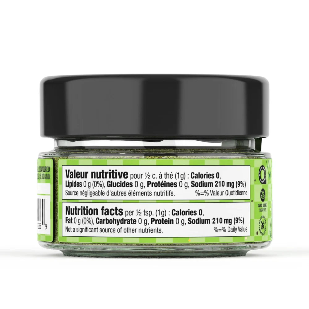 Les Savoureux Assaisonnements – Assaisonnement Biologique Sel de Légumes