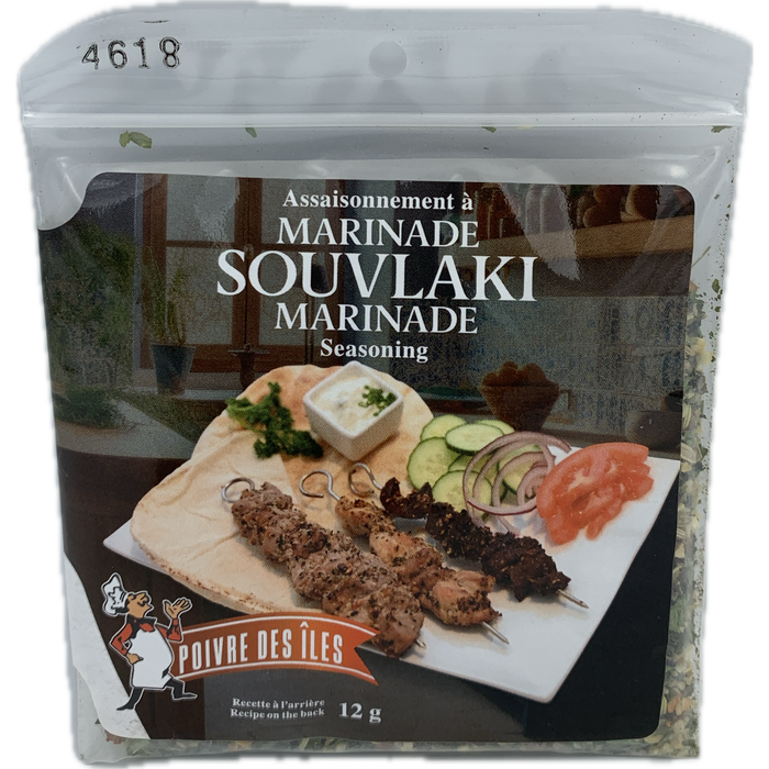 Poivre des Îles - Assaisonnement à marinade Souvlaki