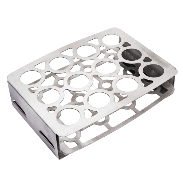 Support à poivrons farcis inox — inclus dans le kit BBQ Saber Deluxe acier inoxydable 2 brûleurs