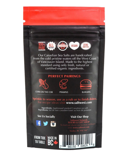 Saltwest naturals - Sel de mer fumé au bois de pommier