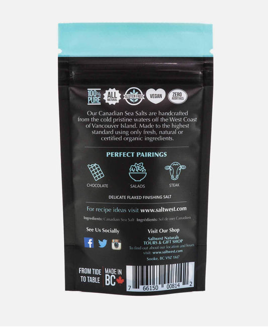 Saltwest naturals - Sel de mer Fleur de sel de la côte ouest