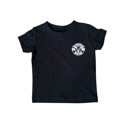 Inspiration Western - T-shirt noir bébé