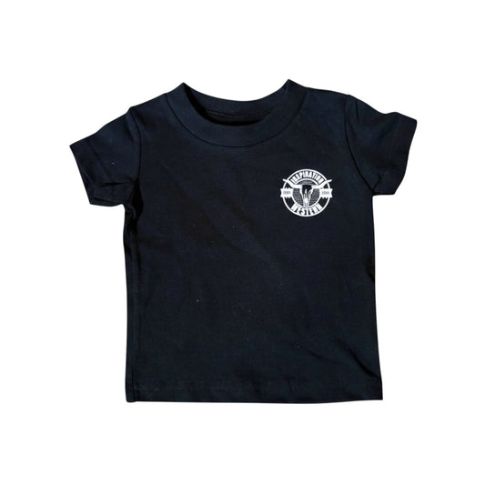 Inspiration Western - T-shirt noir bébé