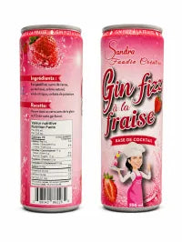 Sandra Foodie - Gin fizz à la fraise