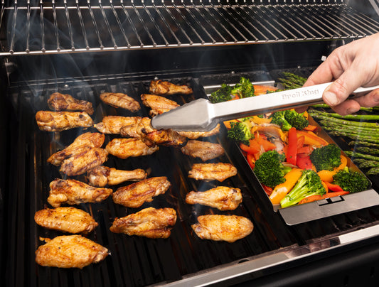 Broil King - Pince ultra légère 12 pouces en acier inoxydable