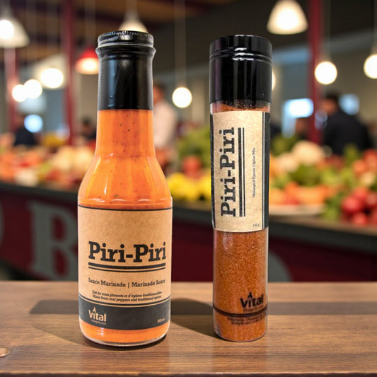 Duo Piri-Piri – Ensemble Sauce et Épices Vital