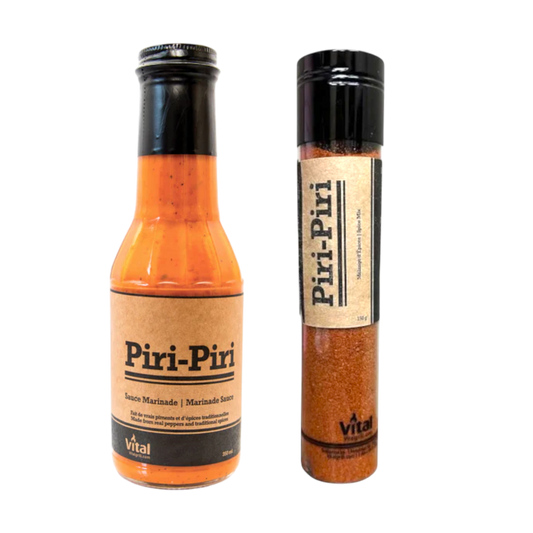Duo Piri-Piri – Ensemble Sauce et Épices Vital