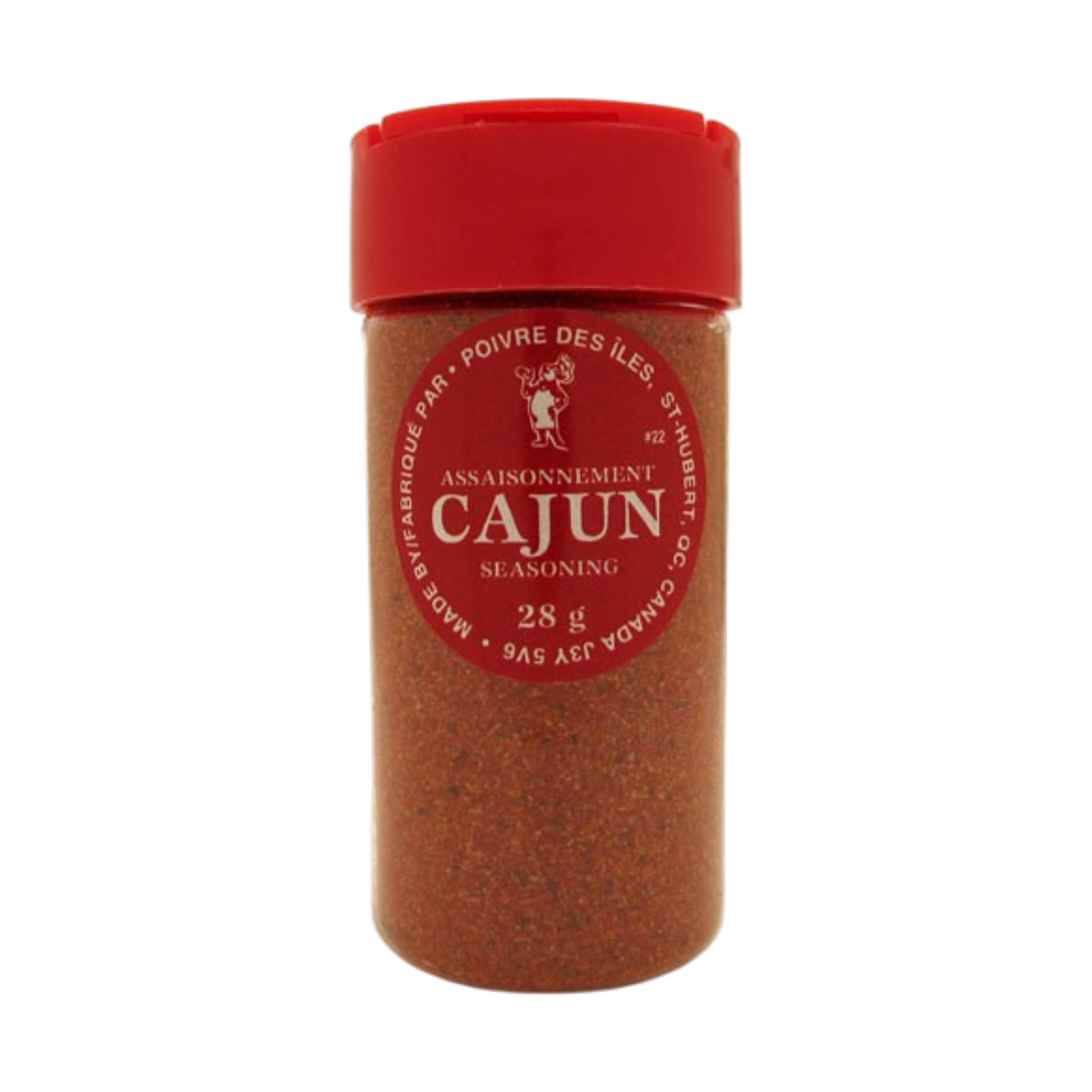 Assaisonnement cajun Poivre des Îles 28g – épice louisianaise québécoise pour viandes et fruits de mer