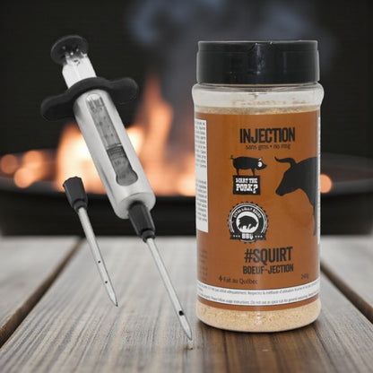 Ensemble d’injection pour bœuf - Sugar Daddy Bacon et Broil King