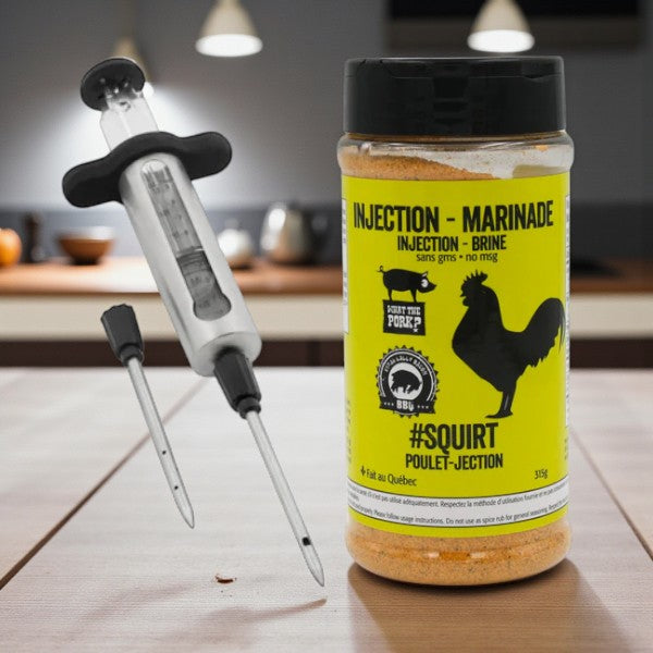 Combo Injection Poulet – Sugar Daddy & Broil King