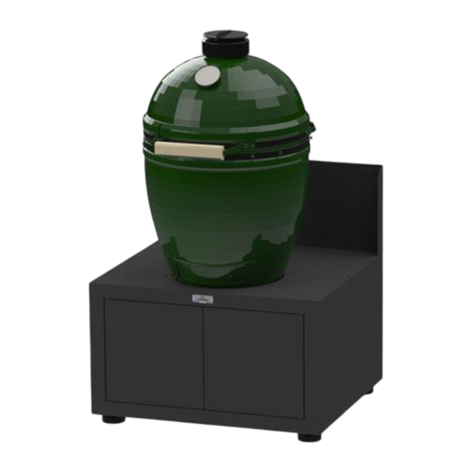 Le Marquier - Meuble barbecue Kamado, Noir