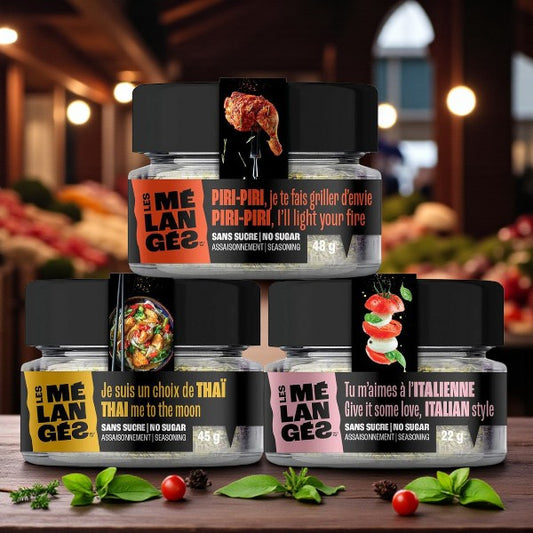 Trio Les Mélangés #2 – Saveurs du monde