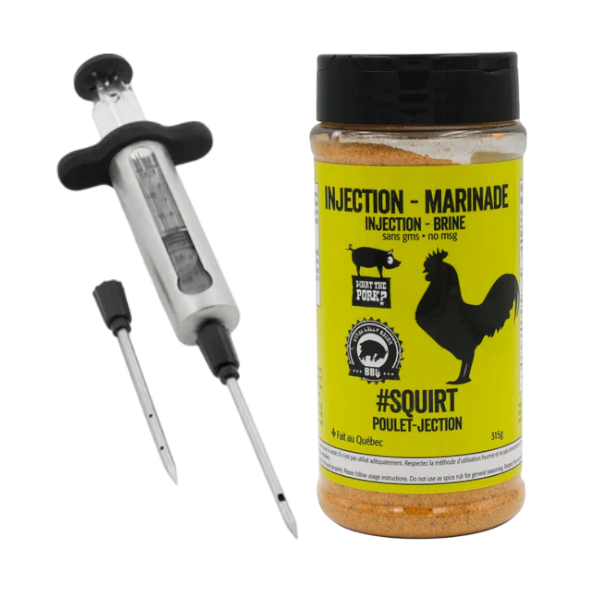 Combo Injection Poulet – Sugar Daddy & Broil King