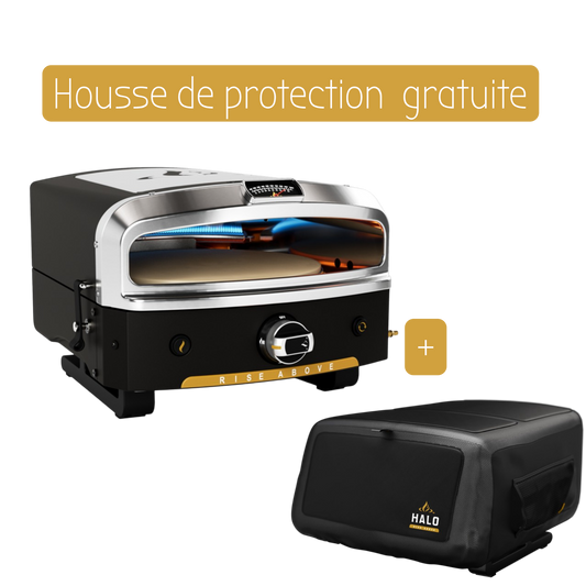 Promo Printemps – Four à pizza portable Versa 16 propane + housse gratuite